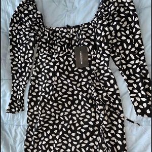 Dalmatian Print Bodycon dress